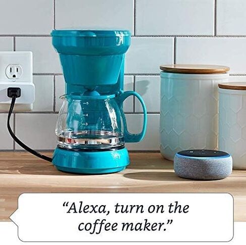 Certified Refurbished Amazon Smart Plug, for home automation, Works with Alexa- A Certified for Humans Device in Saudi Arabia