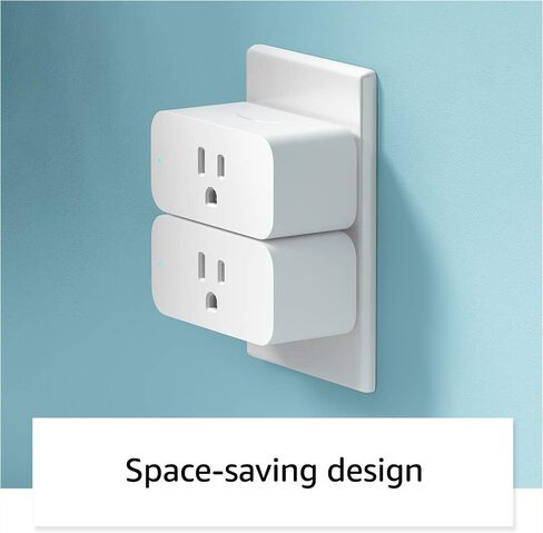 Certified Refurbished Amazon Smart Plug, for home automation, Works with Alexa- A Certified for Humans Device in Saudi Arabia