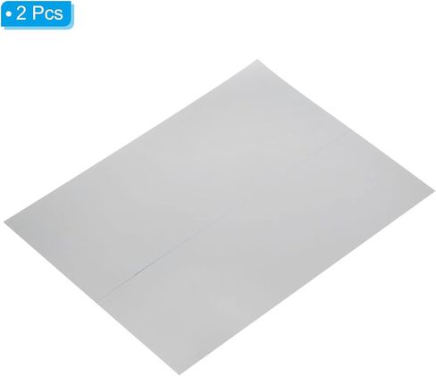 PATIKIL 9.7" 12.9" Polarized Film Sheets, 2 Pack Adhesive Polarizer Linear Polarizing Filter for Screen, Photography, Lighting, 266mmx200mm, 90 Degree in Saudi Arabia
