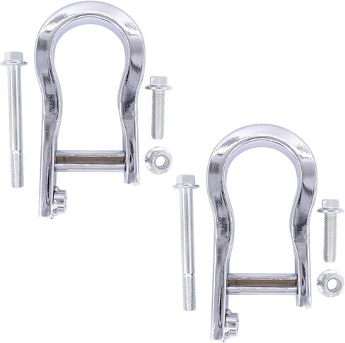 XtremeAmazing Chrome Tow Hooks for Silverado Sierra 1500 84072462 in Saudi Arabia