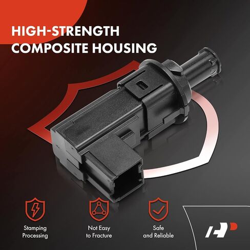 A-Premium Brake Light Switch Lamp Compatible with Ram 1500 2013-2020, 2500 2013-2023, 3500 2017-2023, 4500 5500, Jeep Grand Cherokee 2014-2021, Dodge Durango 2014-2023, 3 Pins, Replace# 68078700AB in Saudi Arabia