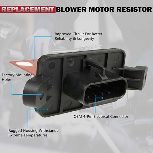 Auto Temp Manual AC Control Module HVAC Blower Motor Resistor Compatible with Chevrolet 2004-2012 Malibu - 2005-2010 G6-2008-2009 Aura Replaces 1580878 22688135 JA1572 (04 05 06 07 08 09 10 11 12) in Saudi Arabia