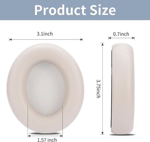 Replacement Ear Pads for Beats Studio pro,High-Density, Shock-Absorbing Foam,Protein Leather,Doesn't fit Any Other Studio Models (Deep Brown) in Saudi Arabia
