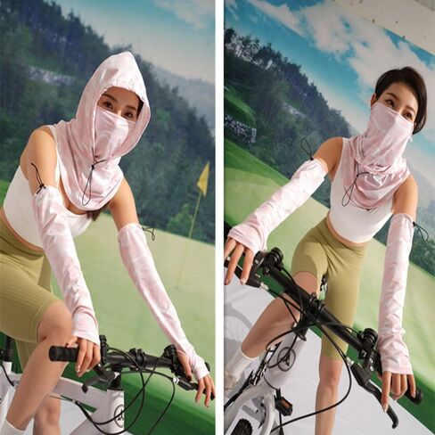 Breathable Camo Sun UV Protection Balaclava Hood Mask Full Head Mask Face Cover for Men Women Cycling Motorcycle Fishing in Saudi Arabia