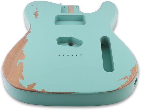 بقايا الغيتار الكهربائي الجسم TL نمط نيترو الأعلى ألدر الخشب لتقوم بها بنفسك الغيتار الجسم S-S أو H-S بقايا رغوة البحر الأخضر. in Kuwait