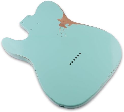 بقايا الغيتار الكهربائي الجسم TL نمط نيترو الأعلى ألدر الخشب لتقوم بها بنفسك الغيتار الجسم S-S أو H-S بقايا رغوة البحر الأخضر. in Kuwait