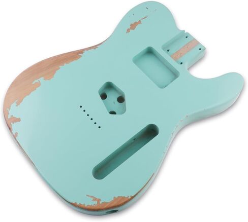 بقايا الغيتار الكهربائي الجسم TL نمط نيترو الأعلى ألدر الخشب لتقوم بها بنفسك الغيتار الجسم S-S أو H-S بقايا رغوة البحر الأخضر. in Kuwait