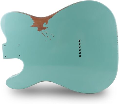 بقايا الغيتار الكهربائي الجسم TL نمط نيترو الأعلى ألدر الخشب لتقوم بها بنفسك الغيتار الجسم S-S أو H-S بقايا رغوة البحر الأخضر. in Kuwait