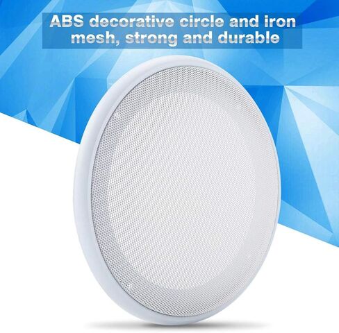 Speaker Cover, 6.5/8 Inch Speaker Grille Car Audio Cover, Speaker Cover Decorative Circle Metal Mesh, Anti-Collision Speaker Grill Cover, Car Speaker Covers (2PCS) in Saudi Arabia