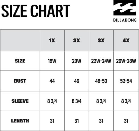 Billabong Plus Size Graphic Tees for Women - V Neck Womens Plus Size T Shirts, Oversized Plus Size Summer Tops for Women in Saudi Arabia