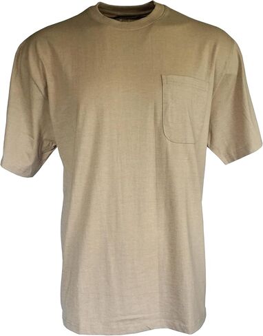 Foxfire Mens Cotton Polyester Blend Short Sleeve Pocket T-Shirt in Saudi Arabia
