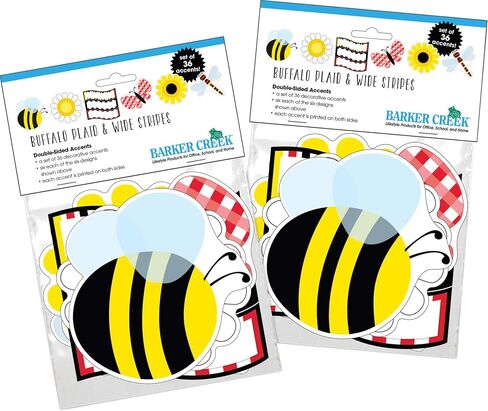 Barker Creek Cut-Outs 2 Pack, Black Tie Affair, 72 Colorful Double-Sided Accents for Bulletin Boards, Displays, Classrooms. Great Gift Tags, Too! Holes at Top, 5.5" (3716) in Saudi Arabia