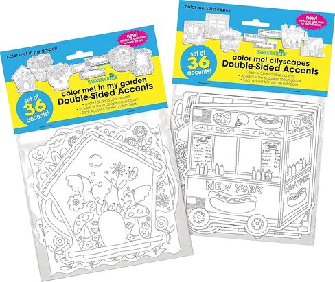 Barker Creek Cut-Outs 2 Pack, Black Tie Affair, 72 Colorful Double-Sided Accents for Bulletin Boards, Displays, Classrooms. Great Gift Tags, Too! Holes at Top, 5.5" (3716) in Saudi Arabia