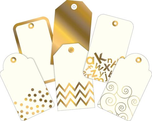 Barker Creek Cut-Outs 2 Pack, Black Tie Affair, 72 Colorful Double-Sided Accents for Bulletin Boards, Displays, Classrooms. Great Gift Tags, Too! Holes at Top, 5.5" (3716) in Saudi Arabia