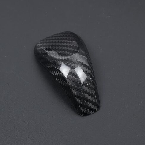Real Carbon Fiber Gear Shift Knob Cover Trim for Subaru Forester 2019-2023, Crosstrek 2018-2023,Outback 2021-2023,Impreza 2018-2023,WRX 2022 Subaru Accessories (TOP Cover,Black) in Saudi Arabia