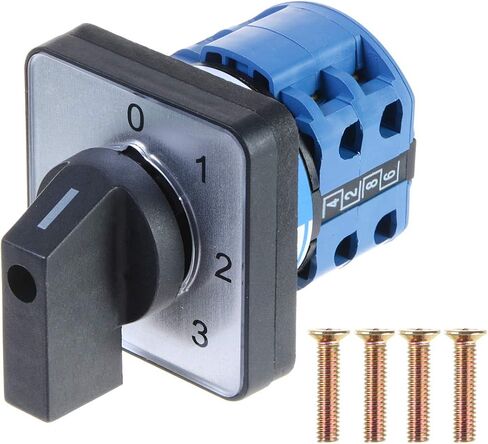 YXQ Cam Changeover Switch 3 Position 8 Screw Terminals 660V 63A ON/Off/ON Rotary Switch with Screws in Saudi Arabia