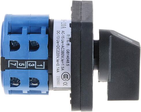 YXQ Cam Changeover Switch 3 Position 8 Screw Terminals 660V 63A ON/Off/ON Rotary Switch with Screws in Saudi Arabia