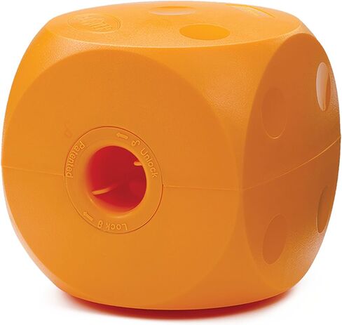 Our Pets Buster Food Cube Interactive Dog Toy, Large (Colors Vary), Multicolor (2130010780) in Saudi Arabia