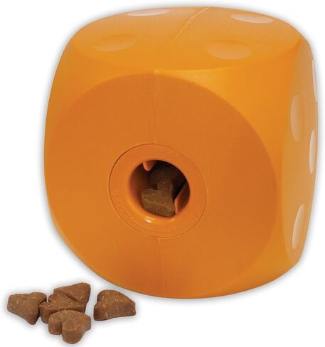 Our Pets Buster Food Cube Interactive Dog Toy, Large (Colors Vary), Multicolor (2130010780) in Saudi Arabia