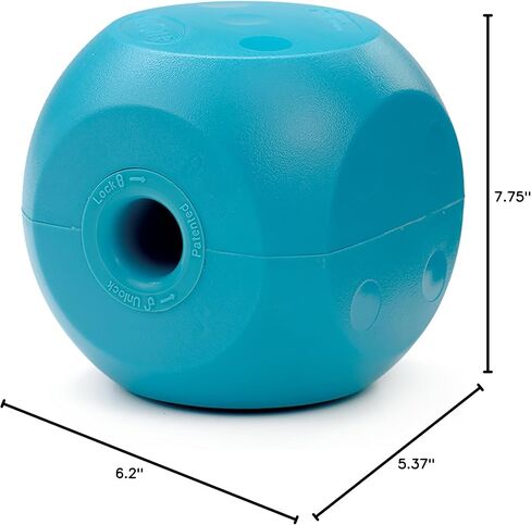 Our Pets Buster Food Cube Interactive Dog Toy, Large (Colors Vary), Multicolor (2130010780) in Saudi Arabia