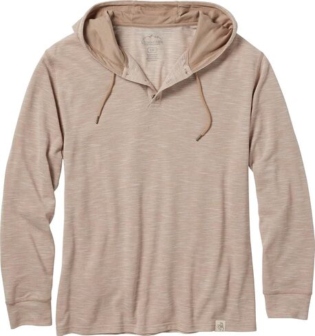 Legendary Whitetails mens Legendary Outdoors Hooded Pullover Slub Knit Performance Henley in Saudi Arabia