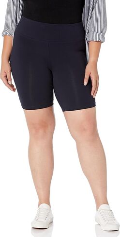 Avenue Women's Plus Size Bike Short Pima in Saudi Arabia