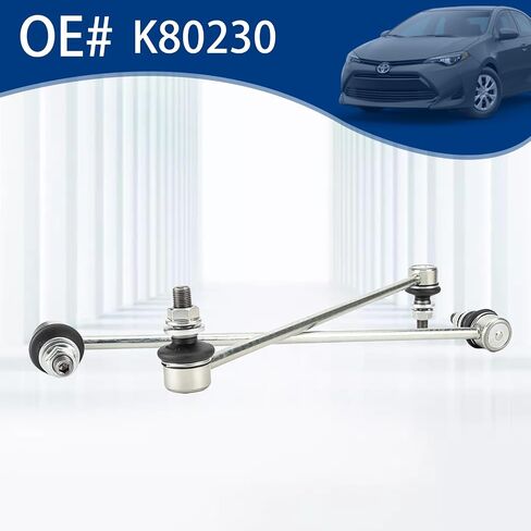 K80631 Sway Bar Link وصلة نهاية المثبت الأمامي تناسب شيفروليه سيلفرادو 1500 1999-2007، شيفروليه سيلفرادو 2500 1999-2004، شيفروليه سيلفرادو 3500 2001-2005، كاديلاك إسكاليد ESV/EXT 2003-2006 in Kuwait