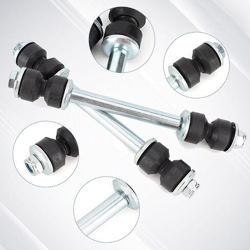 K80631 Sway Bar Link وصلة نهاية المثبت الأمامي تناسب شيفروليه سيلفرادو 1500 1999-2007، شيفروليه سيلفرادو 2500 1999-2004، شيفروليه سيلفرادو 3500 2001-2005، كاديلاك إسكاليد ESV/EXT 2003-2006 in Kuwait