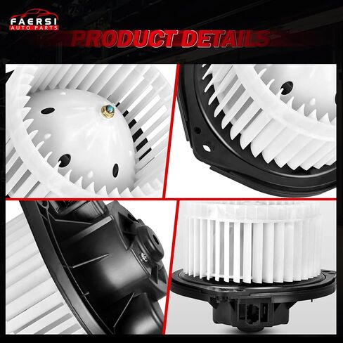 HVAC Heater Blower Motor with Fan Cage Compatible with 2004-2016 Chevy Impala, 2004-2007 Chevy Monte Carlo, 2004-2008 Pontiac Grand Prix, 2005-2009 Buick Lacrosse 22754990, 15850268, 22792042 in Kuwait