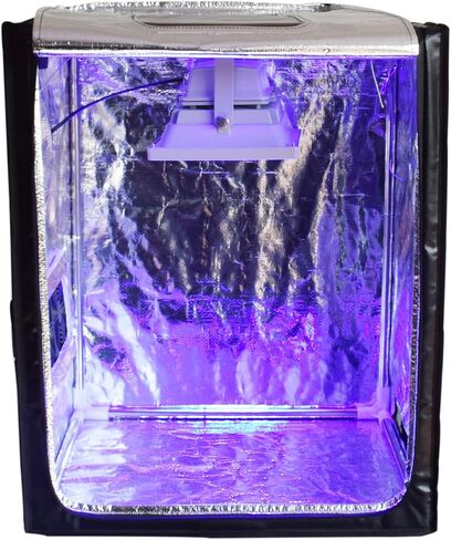 DIY Enclosure with Cooling Fan for DIY Shoe Icing Box Make Yellow/Oxidized Soles Icey/White Again or Making DIY 3D Printer Curing Enclosure Curing Station (Without Lamp) in Saudi Arabia