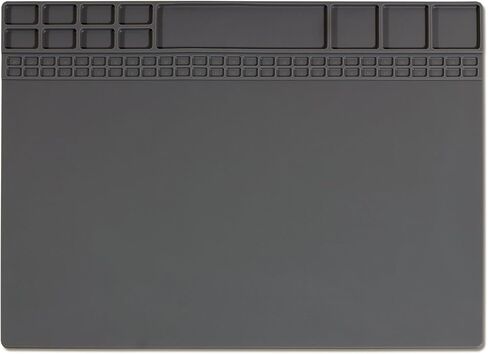 Premium Heat Resistant 932°F Blue Magnetic Repair Work Mat Large Silicone Soldering Mat for Soldering, Electronics, Computer Cellphone Repair, BGA Soldering Gun Iron Workbench Protection in Saudi Arabia