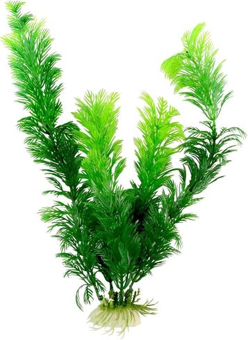 RUIAN 12 Inch Aquarium Plants Plastic Large Artificial Green Seaweed Water Plants Fish Tank Plants Decorations,10Pcs in Saudi Arabia