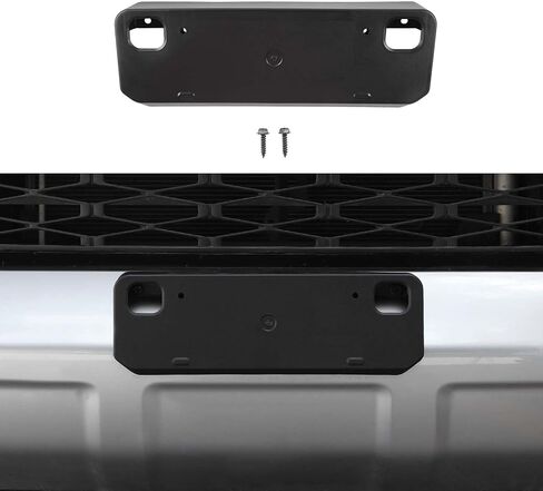 for 4Runner License Plate Holder, Front License Plate Frame Mount Bracket Compatible with Toyota 4Runner 2010-2023 (Black) in Saudi Arabia