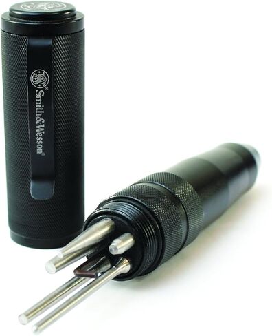 سميث اند ويسون SWUAT1 أداة درع عالمية مكونة من 12 قطعة مع مفاتيح ودبابيس وتصميم مدمج لصناعة الأسلحة والتجميع in Kuwait