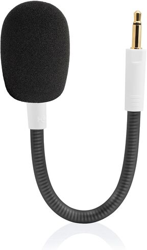 LEFXMOPHY Mic for Razer Kaira Pro Wireless Gaming Headset 3.5mm Omnidirectional Detachable Microphone Boom Works on Xbox One, Xbox Series X & S, PS5, PS4, PC, Mac in Saudi Arabia