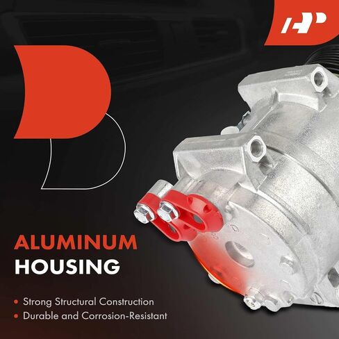 A-Premium A/C Compressor with Clutch Compatible with Volvo XC90 2003-2006, S60 2001-2009, XC70 2003-2007, S80 1999-2006, V70 2001-2007 in Saudi Arabia