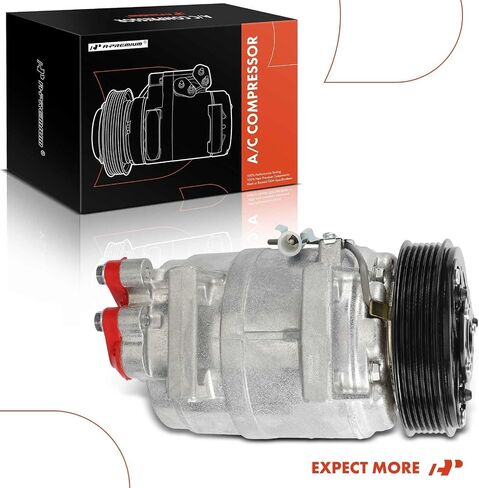 A-Premium A/C Compressor with Clutch Compatible with Volvo XC90 2003-2006, S60 2001-2009, XC70 2003-2007, S80 1999-2006, V70 2001-2007 in Saudi Arabia