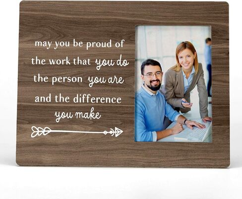 FONDCANYON May You Be Proud Of The Work That You Do Picture Photo Frame, Coworkers Thank You Appreciation Gifts Picture Frames, Proud Of You Gifts, Employee Appreciation Gifts (4x6 Inch Photo) in Saudi Arabia