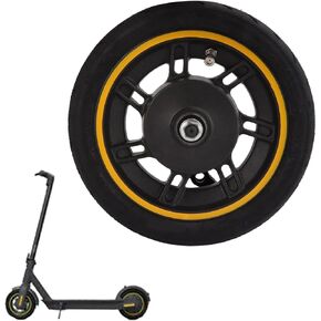 Scooter Replacement Front Wheels, 6.5 Inches Replacement Front Tire for Segway Ninebot G30 Electric Scooter