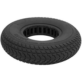 Electric Scooter Tyre, 200x50mm ExplosionProof Solid Tyre Rubber Tire Hollow Out Damping for Electric Scooter(Black) Electric Modification Accessories