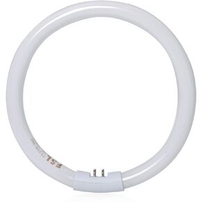 Poweka T5-22W Circular Bulb,7.25inch Round Mirror Light Bulb Replacement Compatible with Floxite/Zadro/Rialto Makeup Magnifying Vanity Mirror, Makeup Mirror Fluorescent Light Bulb