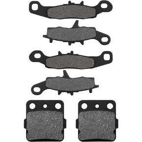 Brake Pads for Kawasaki KFX 450R KFX 450 R 2008-2014, Front and Rear Brakes