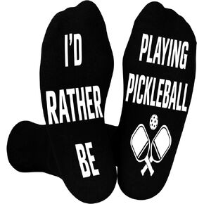 Pickleball Gifts for Women Pickleball Socks for Women Pickle Gifts for Pickle Lovers Pickleball Accessories Women Grip Black Girls Socks Cotton Socks Gifts for Teen Girls Birthday Gifts