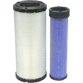 A-8506-S Air primary Filter Kit for P827653 P829332 6666375 6666376 863 873 Skid Steers Kubota 59800-26110 3A111-19130 L4740 L5040 L5240 Tractor RS3542 RS3543 Filters