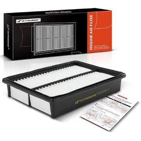 A-Premium Engine Air Filter Compatible with Mazda 3 2004-2013, 3 Sport 2009-2013, 5 2006-2010 2012-2017, 2.0L 2.3L 2.5L