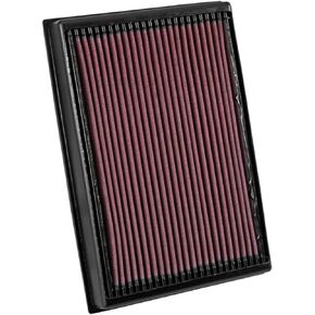 K&N Engine Air Filter: Increase Power & Towing, Washable, Premium, Replacement Air Filter: Compatible with 2016-2019 Nissan Titan XD V8, 33-5048