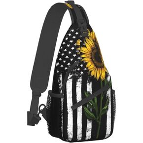 Shark Sling Bag Crossbody Bag For Women Men Backpack Travel Hiking Shoulder Chest Bag Daypack Unisex
