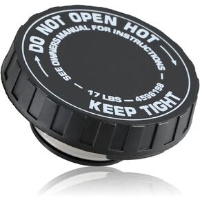 Radiator Cap Compatible with Chrysler 200 300 Concorde Pacifica/Dodge Ram 1500 2500 3500 Avenger Challenger Journey Magnum/Jeep Commander Compass Wrangler Patriot Replace#: 4596198