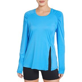 G4Free Women's Long Sleeve Hiking Shirts UPF 50+ Athletic Workout UV Sun Shitrs