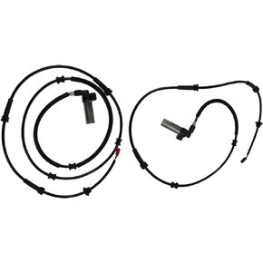 TRQ 2 Piece Rear Wheel Speed Sensor Pair Set LH Driver RH Passenger Sides for 93-98 Jeep Grand Cherokee